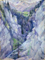 Szurdok Piansnál, 1921